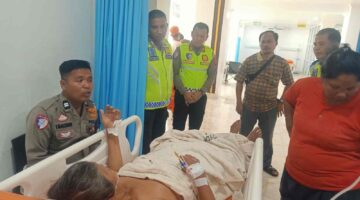 Langkah Cepat Kasat Lantas Polres Batu Bara AKP Simon E. Simatupang, SH., MH, Cek Langsung Kondisi Korban Kecelakaan di Tol Kisaran–Lima Puluh